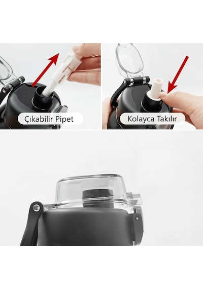 Shotay Çelik Termos Matara 720ml Beyaz