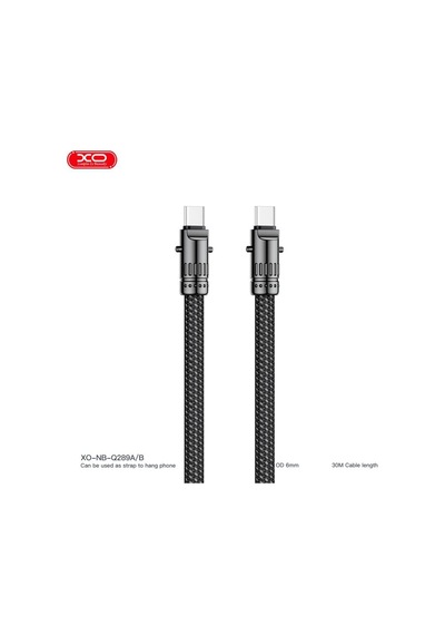 Nb-q289b Type-c To Type-c Data Şarj Kablosu 60w Elektronik Parça Telefon Aksesuarı Pratik Kablo