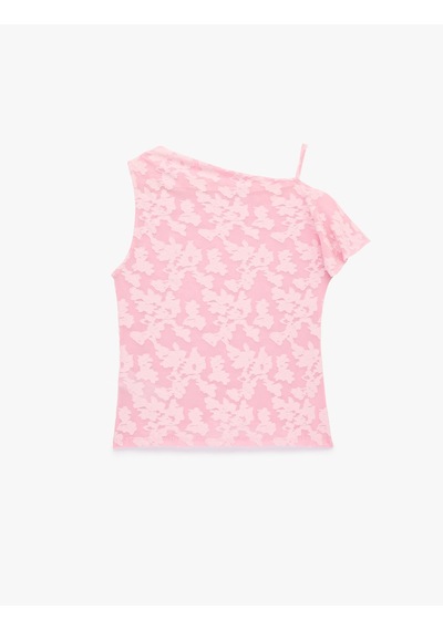 Koton Asimetrik Yaka Kolsuz Dantelli Bluz Pembe 6sak10366ek Gül Koton Asimetrik Yaka Kolsuz Dantelli Bluz Pembe 6sak10366ek Gül