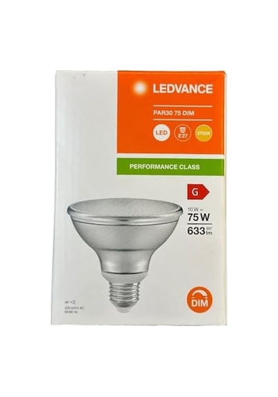 Ledvance 10w 75w 2700k Sarı Işık Par30 E27 Duylu Dim Edilebilir Led Spot