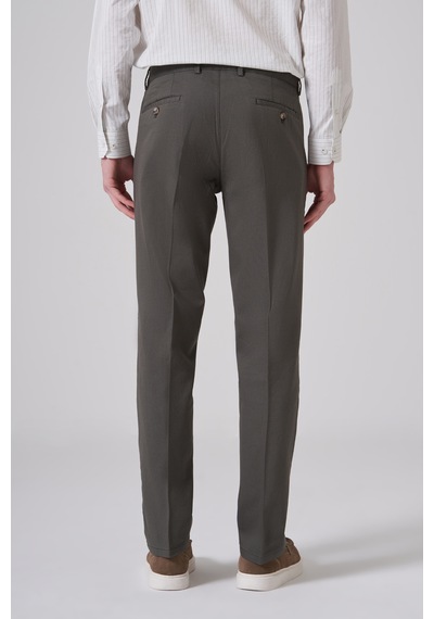 Morven Erkek Yeşil Pamuk Trend Dynamic Fit Chino Pantolon 26ms003016700 Yeşil