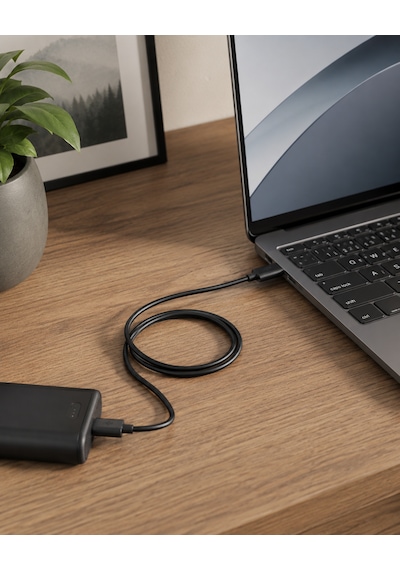 6003 Type C To Mikro Micro Usb Şarj Ve Data Ara Kablosu 1 Metre
