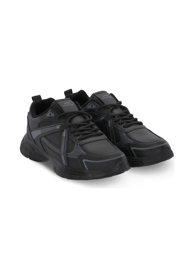 Slazenger Evox Kadın Siyah / Siyah Koşu & Yürüyüş Spor Ayakkabısı Siyah / Siyah