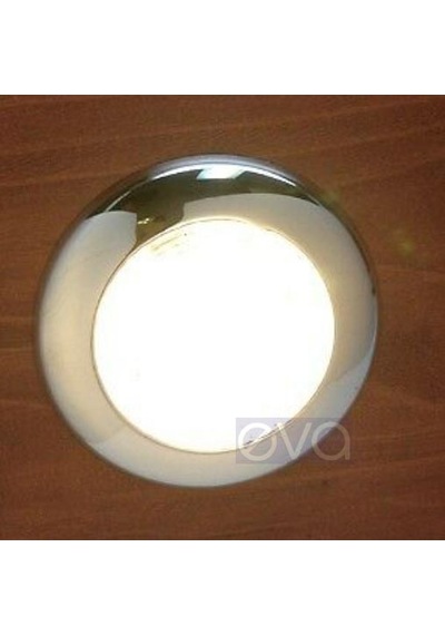 Sealux Marine Ufo Slim Led Tavan Lamba Krom 12V 104Mm Krom