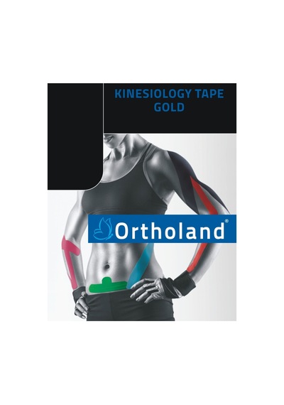 Kınesıology Bant 5 Cm 5 Mt Ortholand Siyah Renk