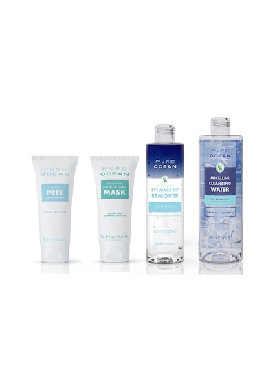 Sheida Pure Ocean Makyaj ,yüz Temizleme Ve Peeling Seti