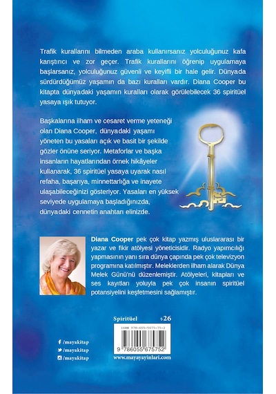 Spiritüel Yasalar - Diana Cooper - Maya Kitap Temmuz 2013