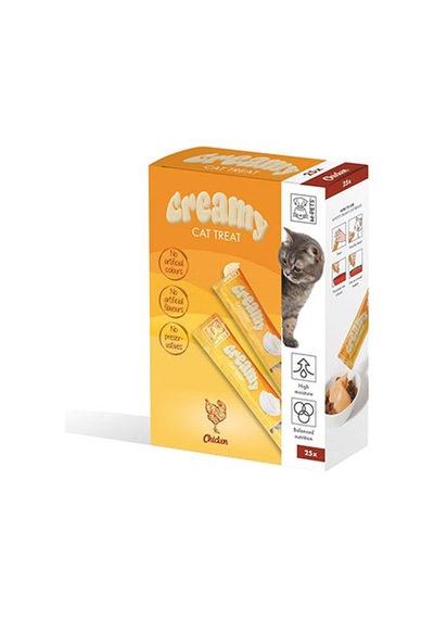 M-pets Tavuklu Krema Kedi Ödül Maması 25x15 Gr 244-30035.02