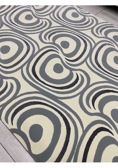 Saray Halı Vizyon 11338 Ws 200X300 Gri Krem 6 M2 Sık Halı !