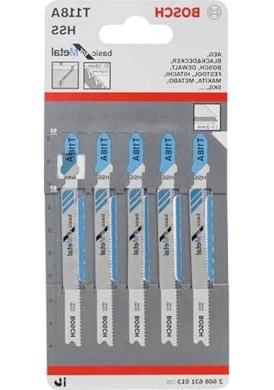 Dekupaj Testeresi Bıçağı - 5 Adet, Metal Kesim İçin