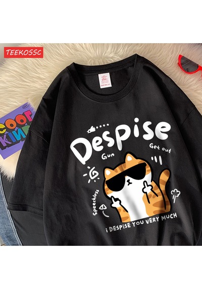 Noıssey Urban Pop Graphic Kadın Tişört Koleksiyonukod 5222 Siyah