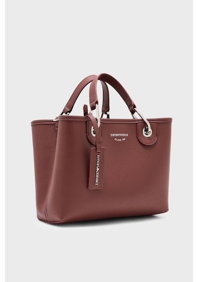 Emporio Armani Logolu Çıkarılabilir Askılı Çanta Kadın Çanta Ew000361 Af12036 M6453 Bordo