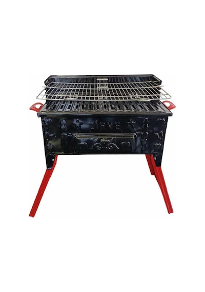 Zirve Mangal Pervazlı Emaye 33 43 Cm Z-9 0009