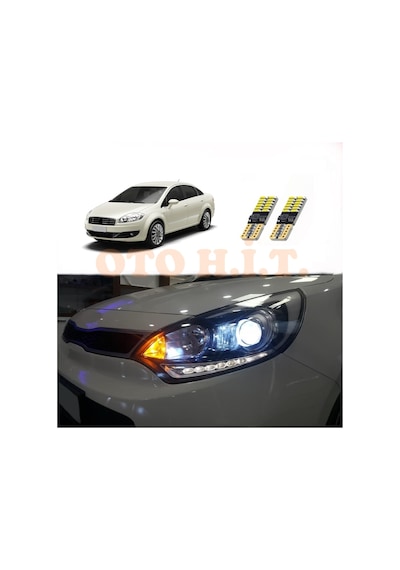 Fiat Linea Uyumlu Park Ampulü Beyaz Led Aydınlatma Ampulü Canbus'li