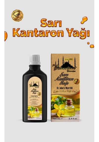 Sarı Kantaron Yağı 100ml Doğal Saç Derisi Ve Cilt Için Yenileyici Yağ Özel Üretim 100 ML