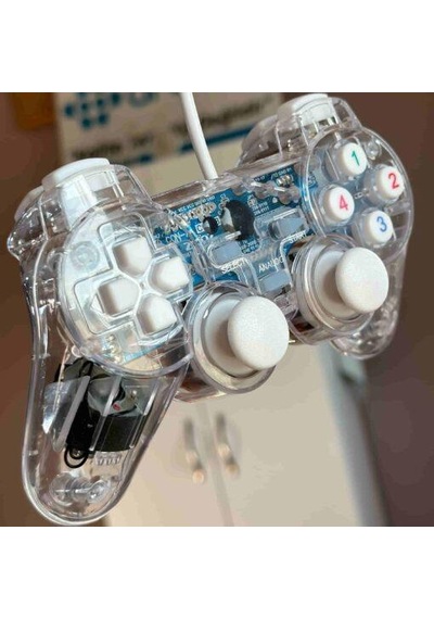 Zhltools Şeffaf Oyun Kolu Gamepad Wn-1125