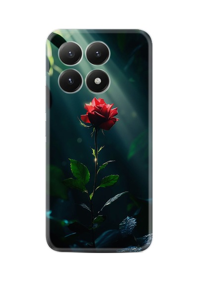 Xiaomi 15t Kılıf Limited Resimli Kırmızı Gül 227