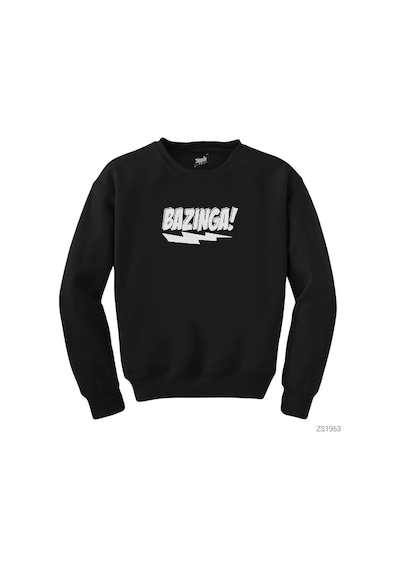Bazinga Lighting Siyah Sweatshirt