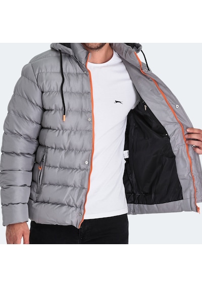 Slazenger SALINE Erkek Mont &amp; Kaban Gri