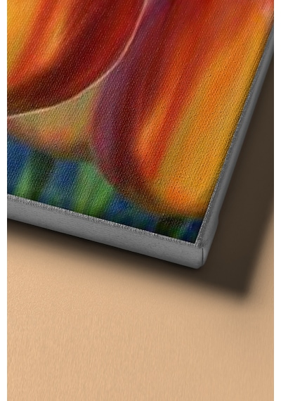 Webstyle Sayılarla Boyama Seti Kasnaklı Kadın Kelebek Hali 50 X 65 Cm