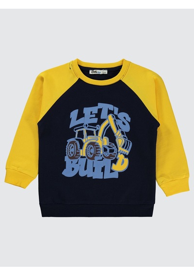 Civil Boys Erkek Çocuk Sweatshirt 2-5 Yaş Lacivert Lacivert