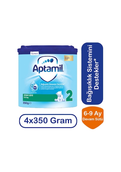 Aptamil 2 Numara Devam Sütü 4 x 350 G