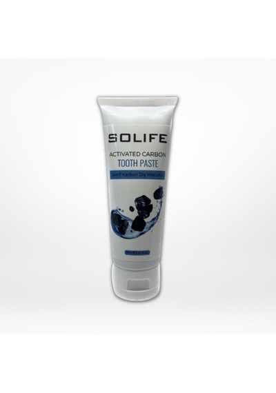 Solife Aktif Karbonlu Beyazlatıcı Diş Macunu 75 ML