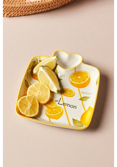 Karaca Lemon Kalpli Sunumluk 19 Cm Sarı