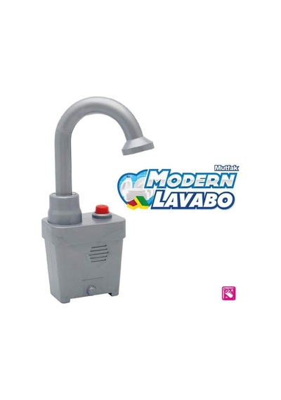 7010 Modern Lavabo Pilli Çeşmeli Mutfak 25 Prç Pembe
