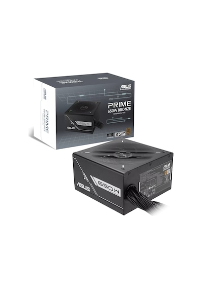 Asus Prime 650b 650w 80+ Bronze Gaming Power Supply Akak92asu0054