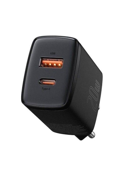 Baseus Compact 20W Qc3.0 Ultra Hızlı Şarj Adaptörü 1 Usb