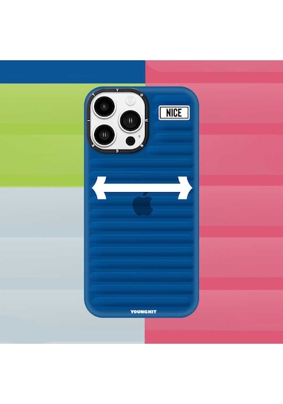 Apple Uyumlu iPhone 13 Pro Max Kılıf Youngkit Luggage Firefly Serisi Kapak