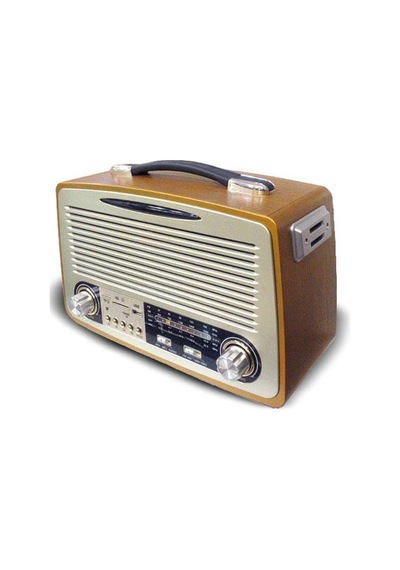 Nostalji Radyo Kemai Md-1700Bt Bluetooth+Fm Radyo+Usb+Sd Kart