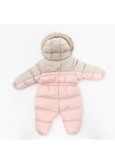 Benitto Kids Kız Bebek Pembe Astronot Tulum Pembe