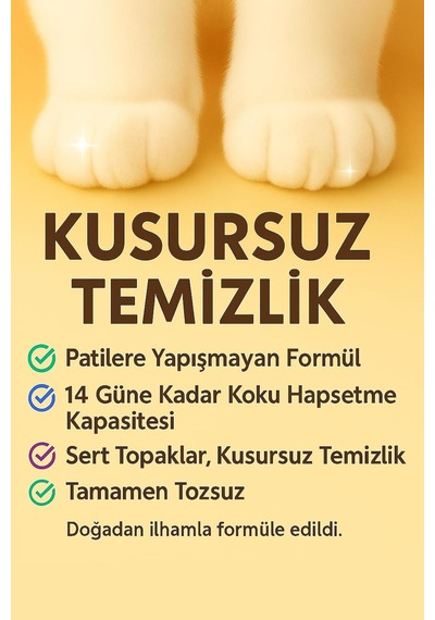 Kokusuz Naturel Kedi Kumu 10lt X 2 Adet