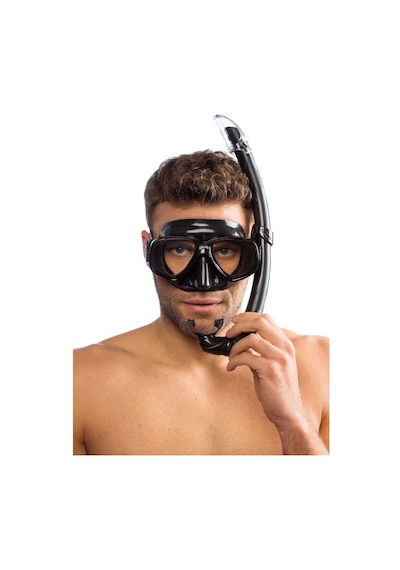 Cressi Perla-mexico Maske Şnorkel Seti Siyah
