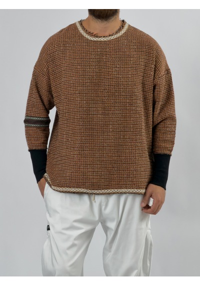 Cocopelli Kol Ribana Turuncu Erkek Sweatshirt Coc3526