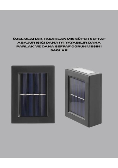 Suya Dayanıklı Güneş Enerjili Bahçe Lambası 08165550