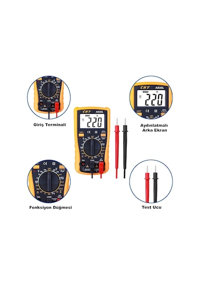 Dailytech 60W Ayarlanabilir Elektrikli Havya Kiti Full Lehim Seti