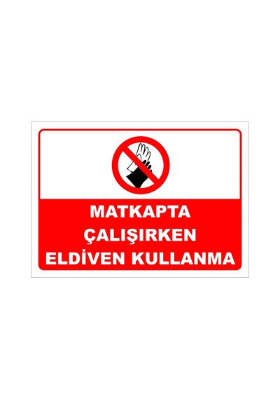 Forklift Çalışırken Etrafında Dolaşma Levhası Levha Vim 024 35x50 Cm Dekota 3 Mm