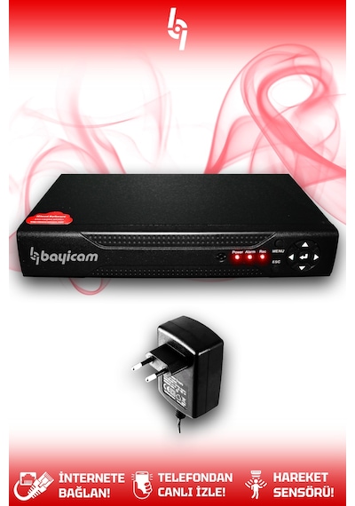 Bayicam 16 Kanal Ahd Dvr Xmeye Hibrit Kayıt Cihazı