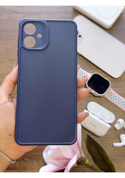 Samsung Galaxy A06 Uyumlu Kamera Korumalı Darbeye Dayanıklı Renk Atmayan Keep Silikon Kılıf Lacivert Samsung Galaxy A06 Uyumlu Kamera Korumalı Darbeye Dayanıklı Renk Atmayan Keep Silikon Kılıf Lacivert