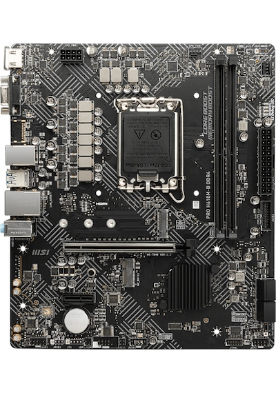MSI PRO H610M-B DDR4 Intel H610 3200 MHz (OC) DDR4 Soket 1700 mATX Anakart