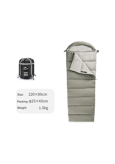 Naturehike M300 Pongee Pamuklu Uyku Tulumu -13°C