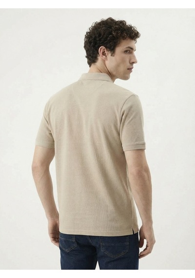 LOFT Regular Fit Erkek Polo K.kol Açık Bej