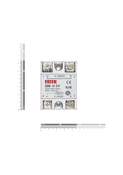 Tls Robotik Ssr-40da 40a Sıcaklık Kontrollü Solid State Röle 1