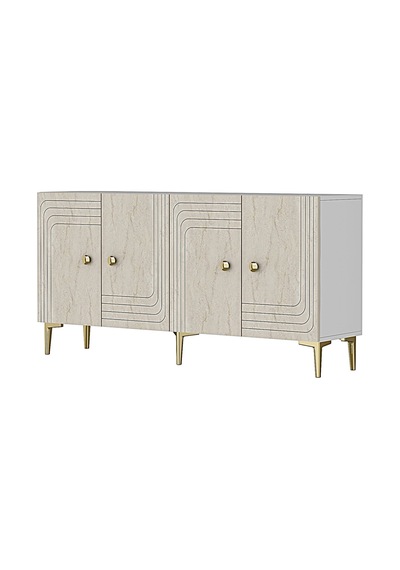 Ka1521btg Lessi150 Konsol, Tv Sehpası Ve Kahve Köşesi Beyaz-traverten Kapak-gold 150cm Beyaz-traverten-gold Ka1521btg Lessi150 Konsol, Tv Sehpası Ve Kahve Köşesi Beyaz-traverten Kapak-gold 150cm Beyaz-traverten-gold