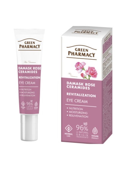Canlandırıcı Göz Kremi Şam Gülü Seramidler 15 Ml.