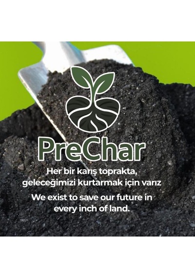 Meşe Odunu Bazlı Karbon Toprak Düzenleyici 1l Biochar 6 Mm Ve Üstü