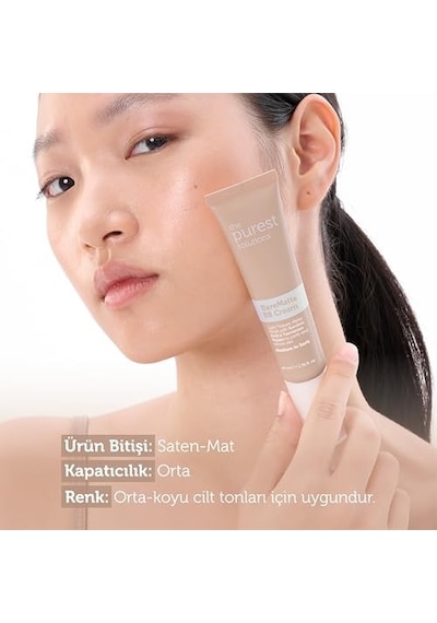 The Purest Solutions Bb Cream Bare Matte 40 Ml Medium To Dark 00